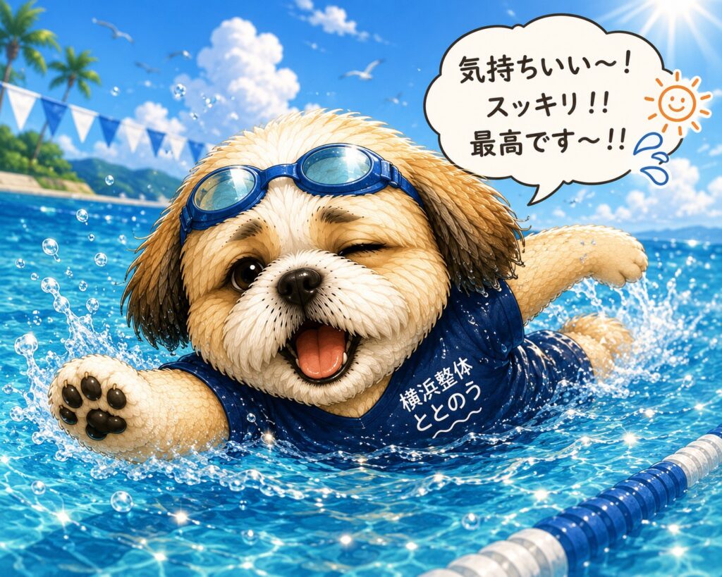 海で泳ぐ水泳の健康効果と体幹トレーニング｜横浜整体ととのう